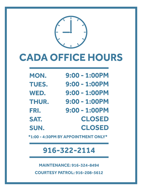 CADA Office Hours